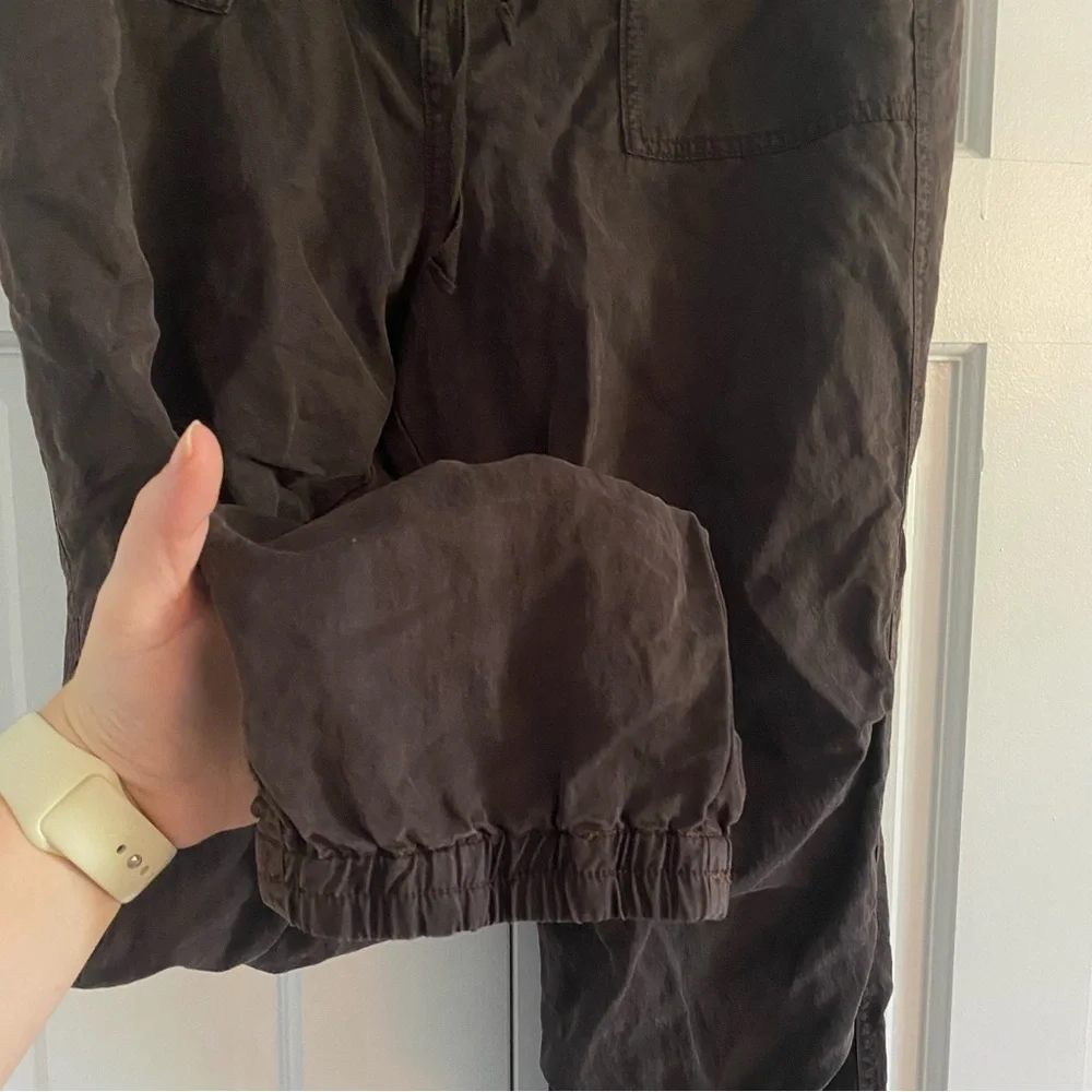 Anthropologie slouchy aviator Brown Pants - Picture 4 of 7